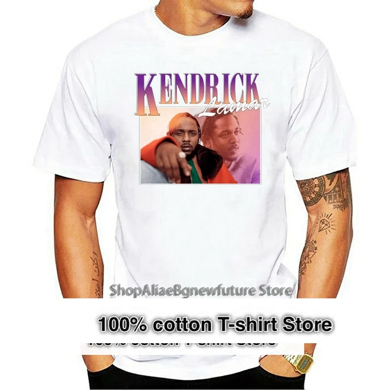 

Мужская Винтажная Футболка Kendrick Lamar, женская и Мужская футболка