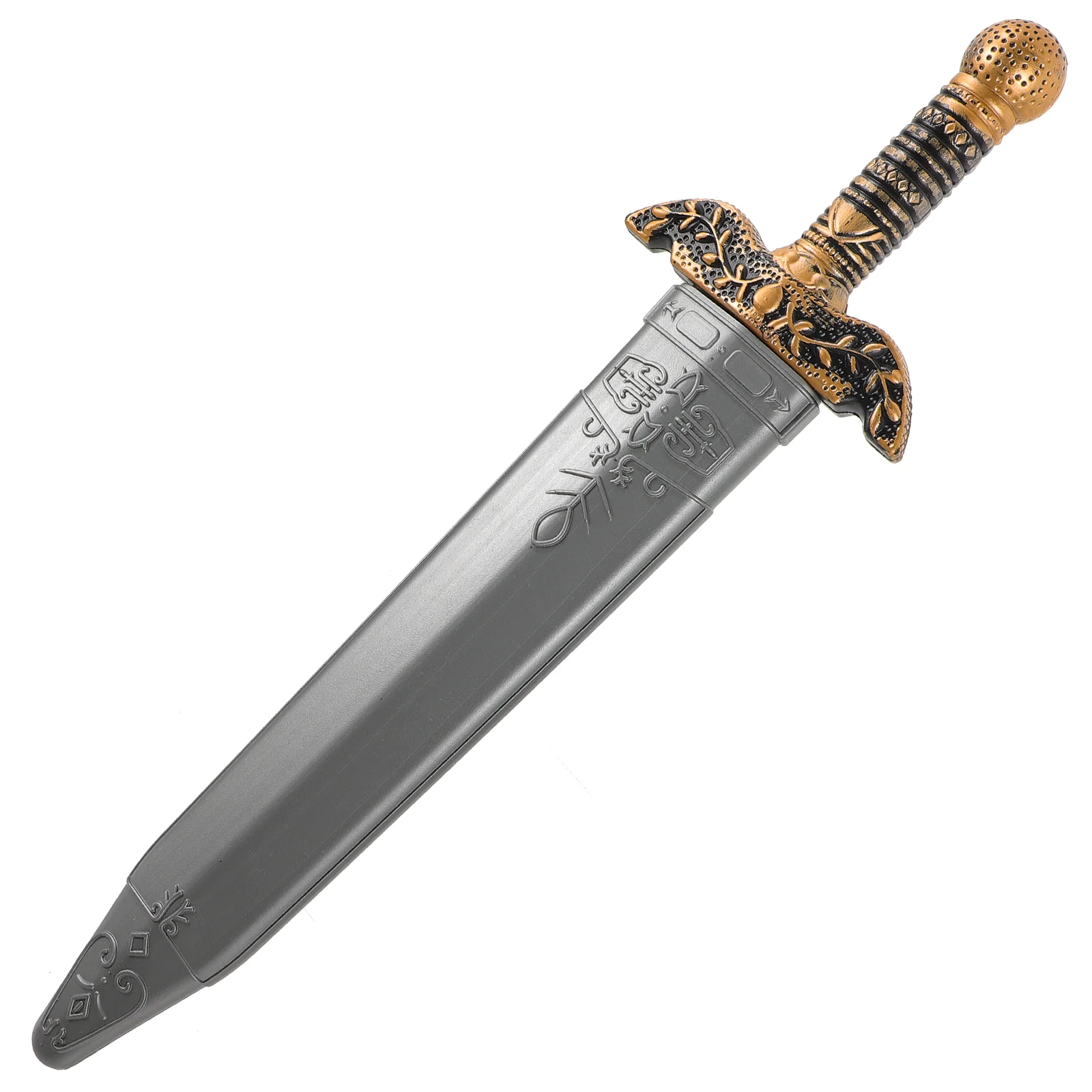 

Supplies Portable Knight's Sword Plaything Halloween Props Party Toy Fake Plastic Cosplay Playes