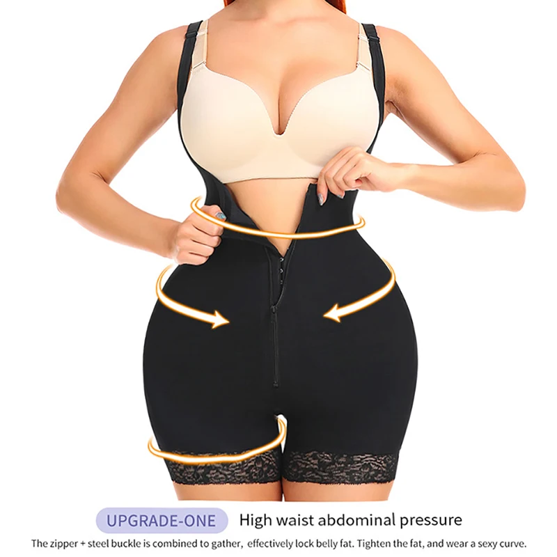 Classic Full Body Shapewear Bodysuit Fajas Reductoras y Modeladoras Mujer Slimming Body Shaper Waist Trainer Butt Lifter Girdle