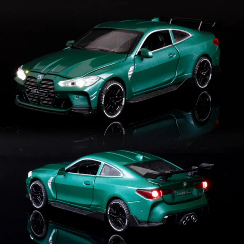 Модель спортивного автомобиля BMW M4 Coupe 1:32 Литые и игрушечные автомобили