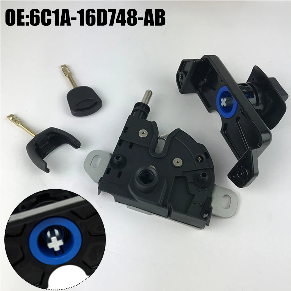 

1 X замок цилиндр замка подходит для Ford Transit MK7 2006-2010 замок для автомобильного капота полный комплект 6C1A-16D748-AB с 2 X ключами автомобильный аксес...