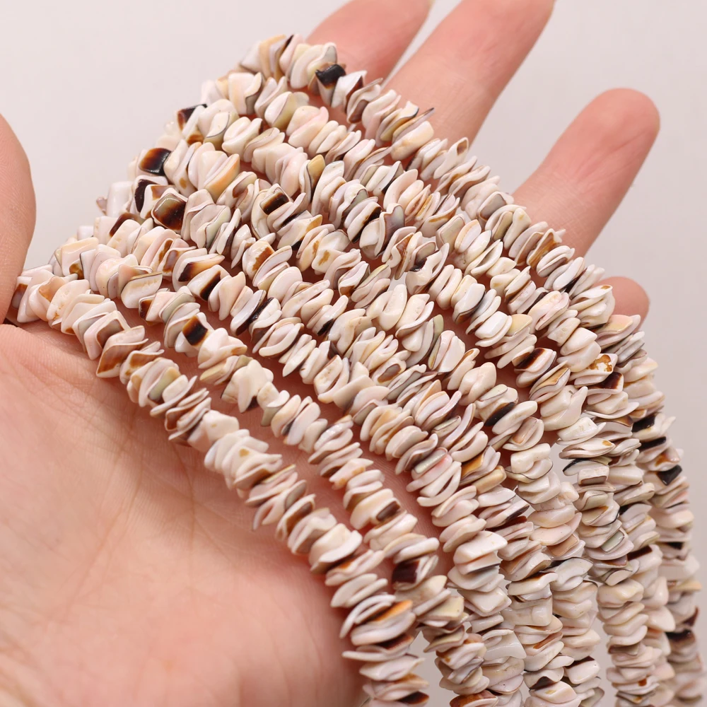 

Natural Sea Shell Pink Gravel Beaded Handicrafts DIY Necklace Bracelet Gift Making 9-10mm 7-8mm