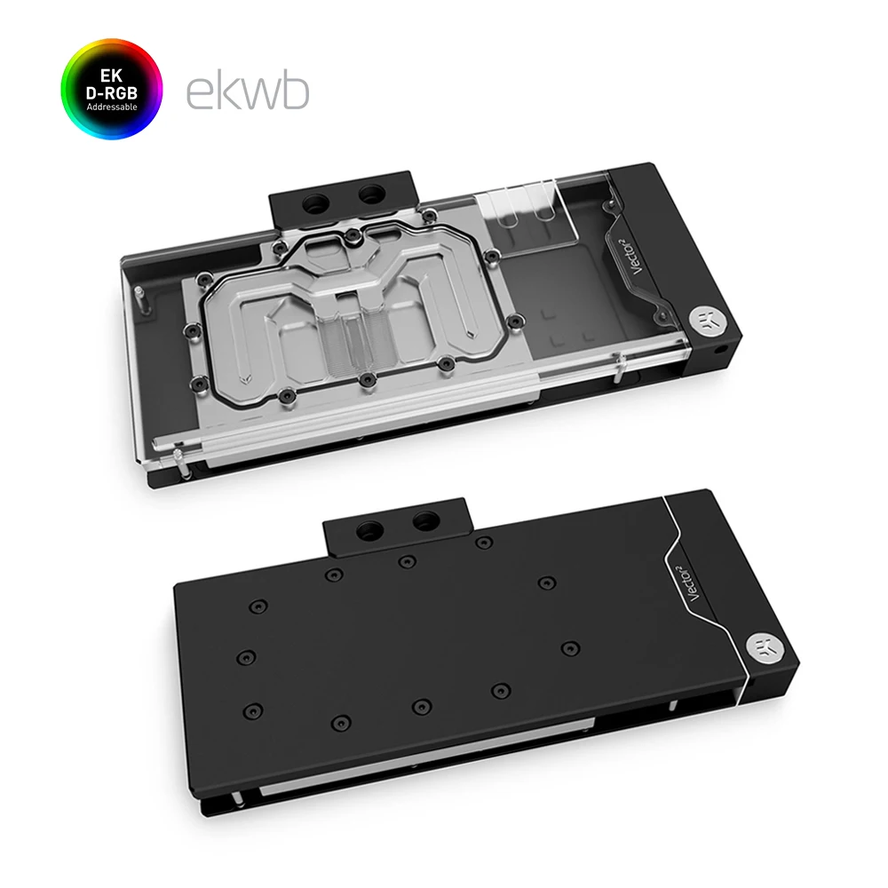 

EK-Quantum Vector² RE RTX 3080/90 D-RGB - Nickel + Plexi / Nickel + Acetal, видеокарта, водный блок