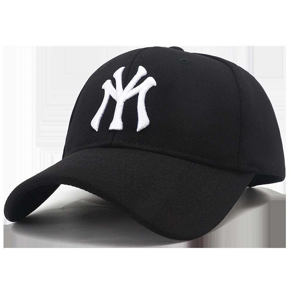 

2023 New Designer Black White Baseball Hat Y2k Man Snapback Cap Hip Hop Adjustable Dad Hats for Men Women Gorras Para Hombres