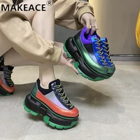 women shoes thick soled sports shoes fashion soft soled casual shoes ins trendy sexy all match girl shoes fall walking shoes
