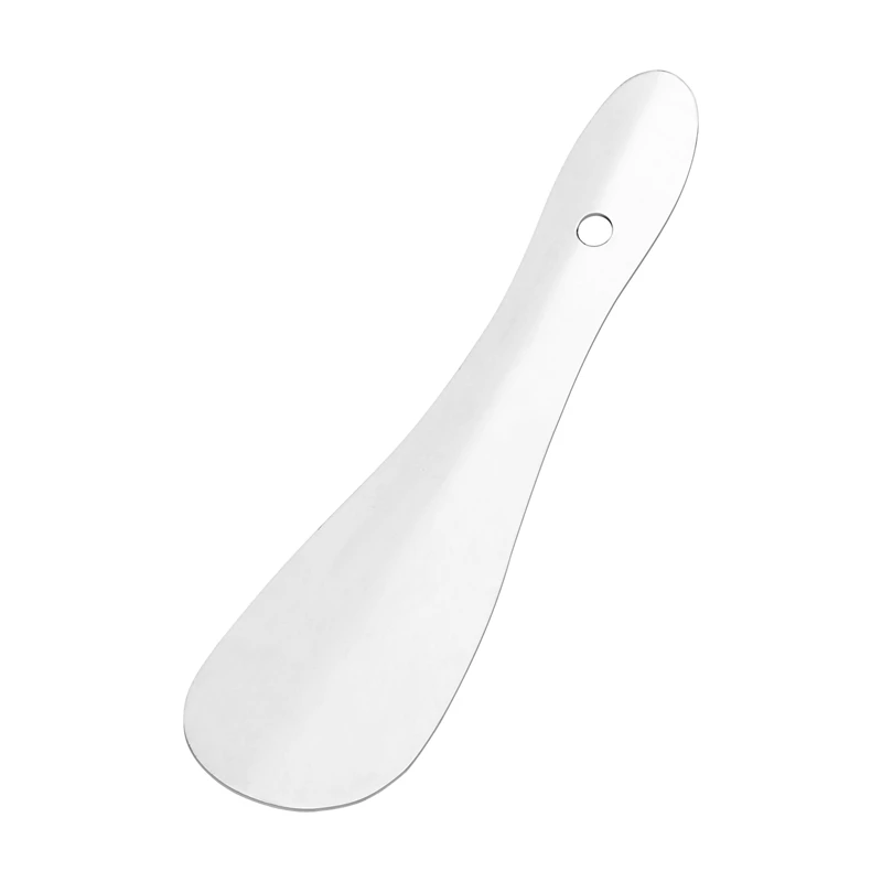 

7 1/2 Inches New Shoehorn Professional Glossy Metal And Steel Plate-Silver.