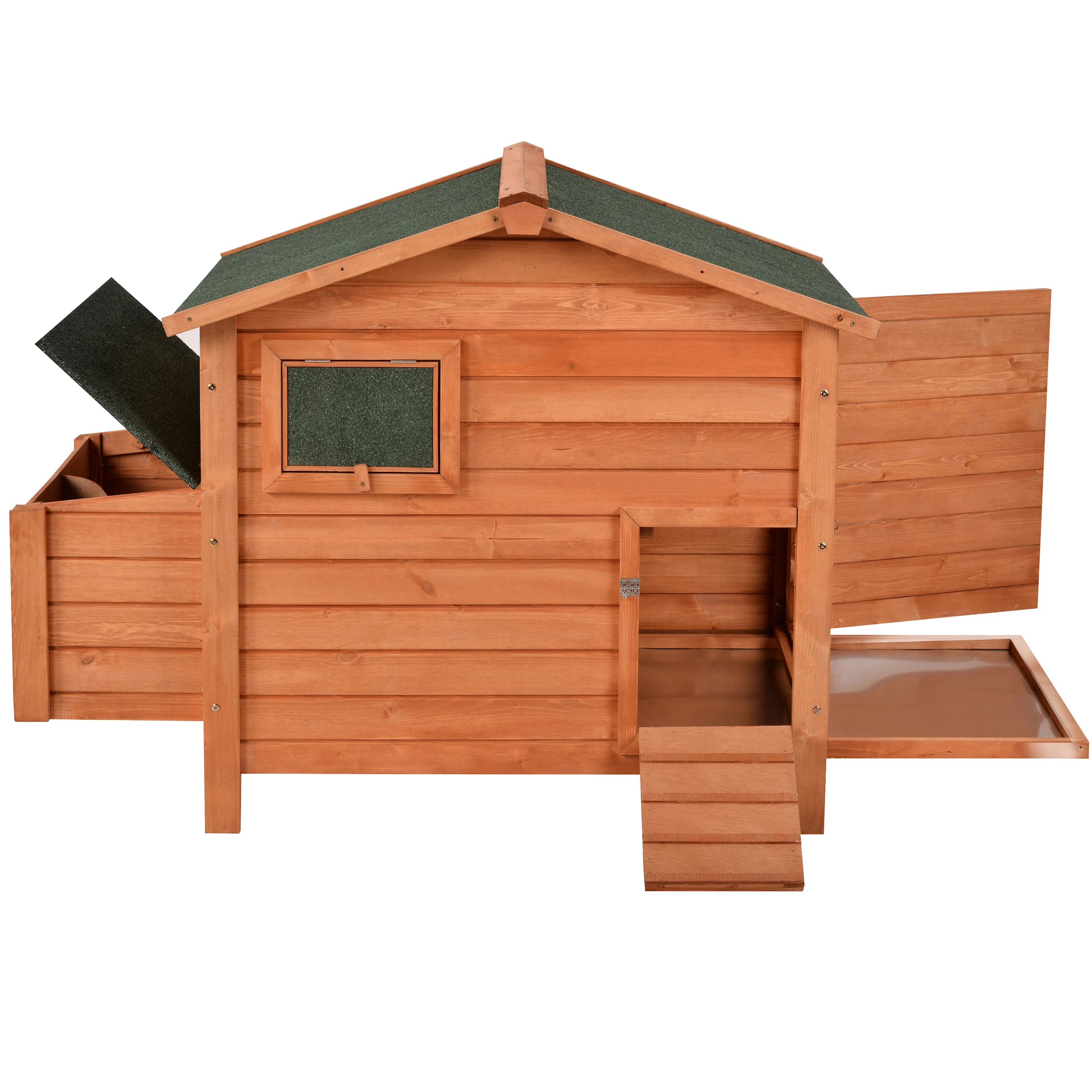 Деревянная курятница для 2-3 цыплят стандартная игрушка кролика со съемным лотком