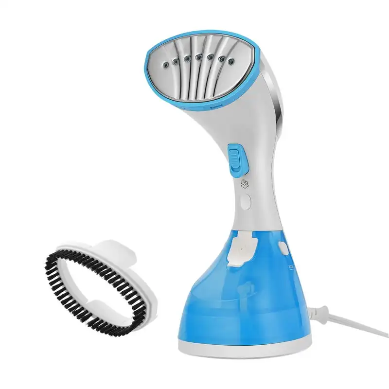 

1200W Handheld Steamer, Extra of Steam Feature, White and Blue Finish