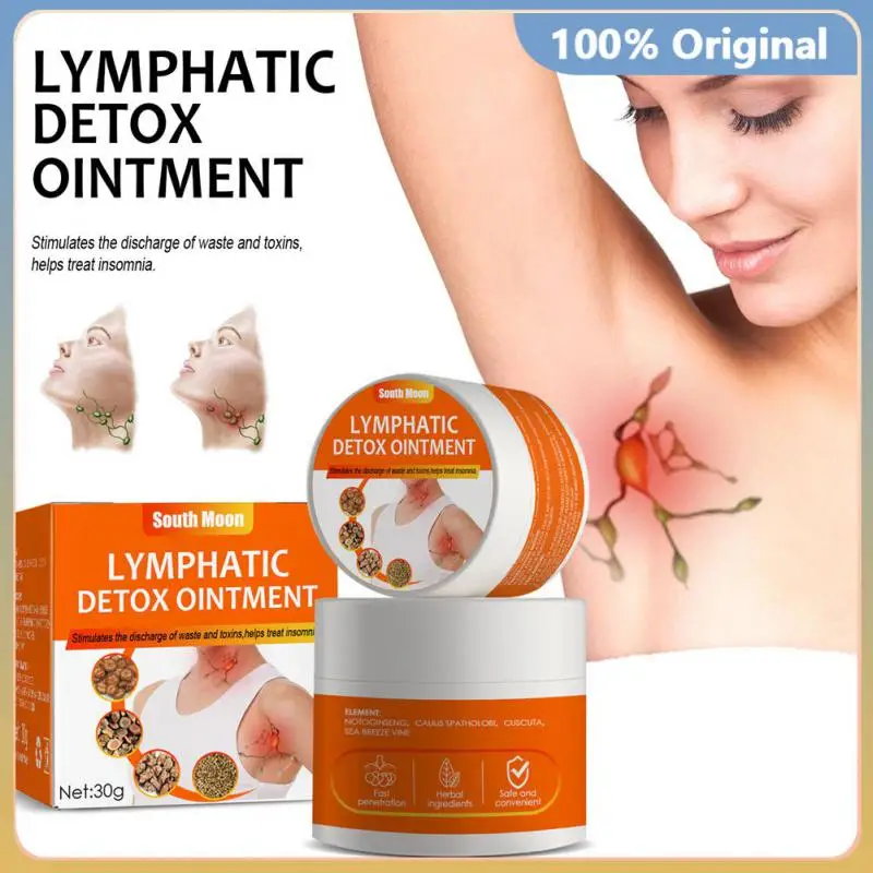 

1~10PCS Nursing Cream To Dredge The Neck Behind The Ear Lymph Nodes Repair Massage Cream Lymph Swelling Pain Care Cream TSLM1