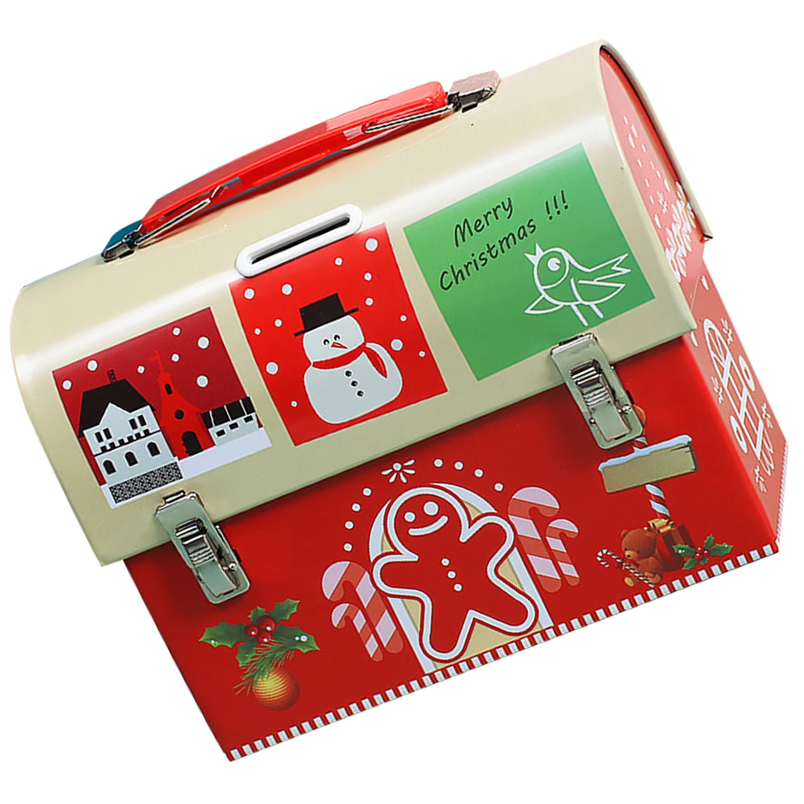 

Case Gift Cookie Boxes Tinplate Biscuits Candy Christmas Party Spicesfavors Metal Tea Decorative Premium Candies Treat Tins