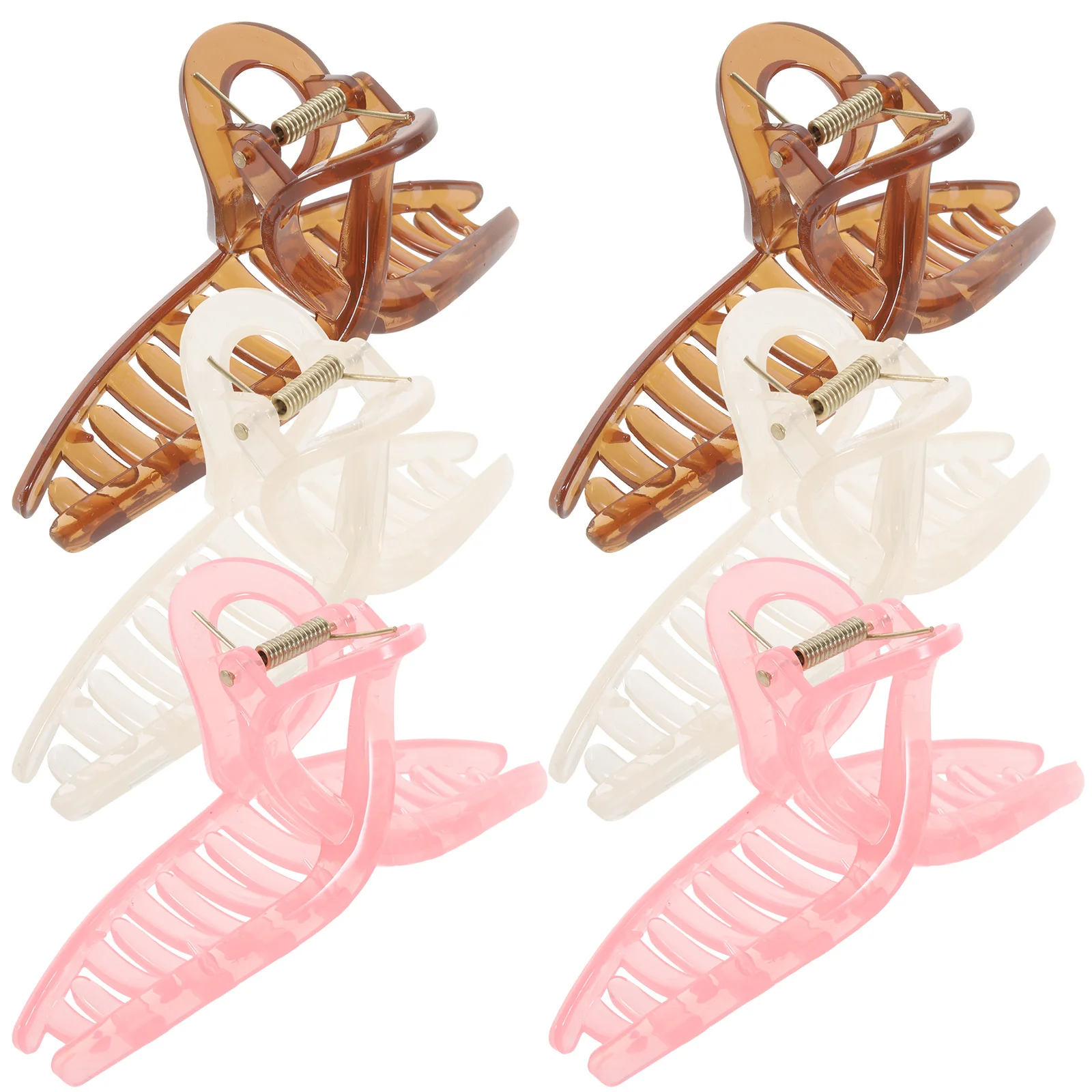 

6pcs Hair Clamps Hair Claw Clips Large Hair Clips Jaw Hair Clips Women Hair Accessories