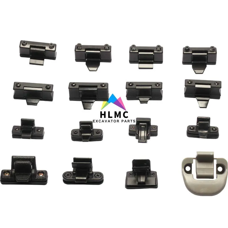 

Excavator glass buckle Komatsu Kobelco Caterpillar Kato Sumitomo Sany Doosan Daewoo door and window buckle accessories