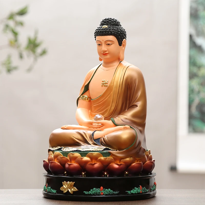 GOOD LUCK Buddhism Southeast Asia HOME Shrine efficacious protection Patron saint Amitabha buddha RULAI FU God statue (art.: 3920cdb326e44) - 3920cdb326e44