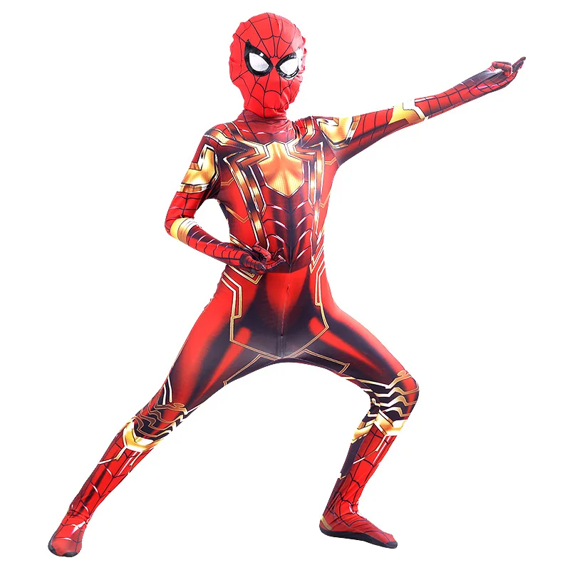 

New Miles Morales Far From Home Spiderman Cosplay Adult Costume Peter Parker Zentai Dress Superhero Bodysuit Birthday Party