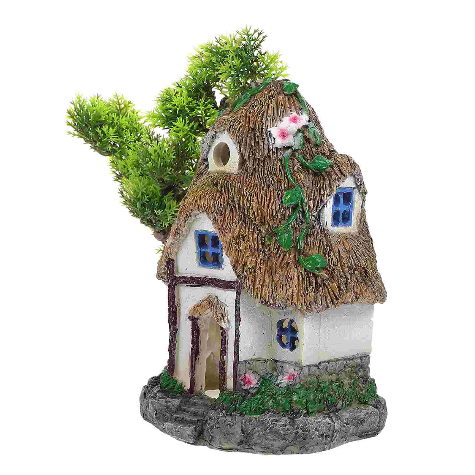 

Creative Aquarium Tree House Fish Tank Landscaping Decor Aquarium Ornament House Fish Tank Tree House
