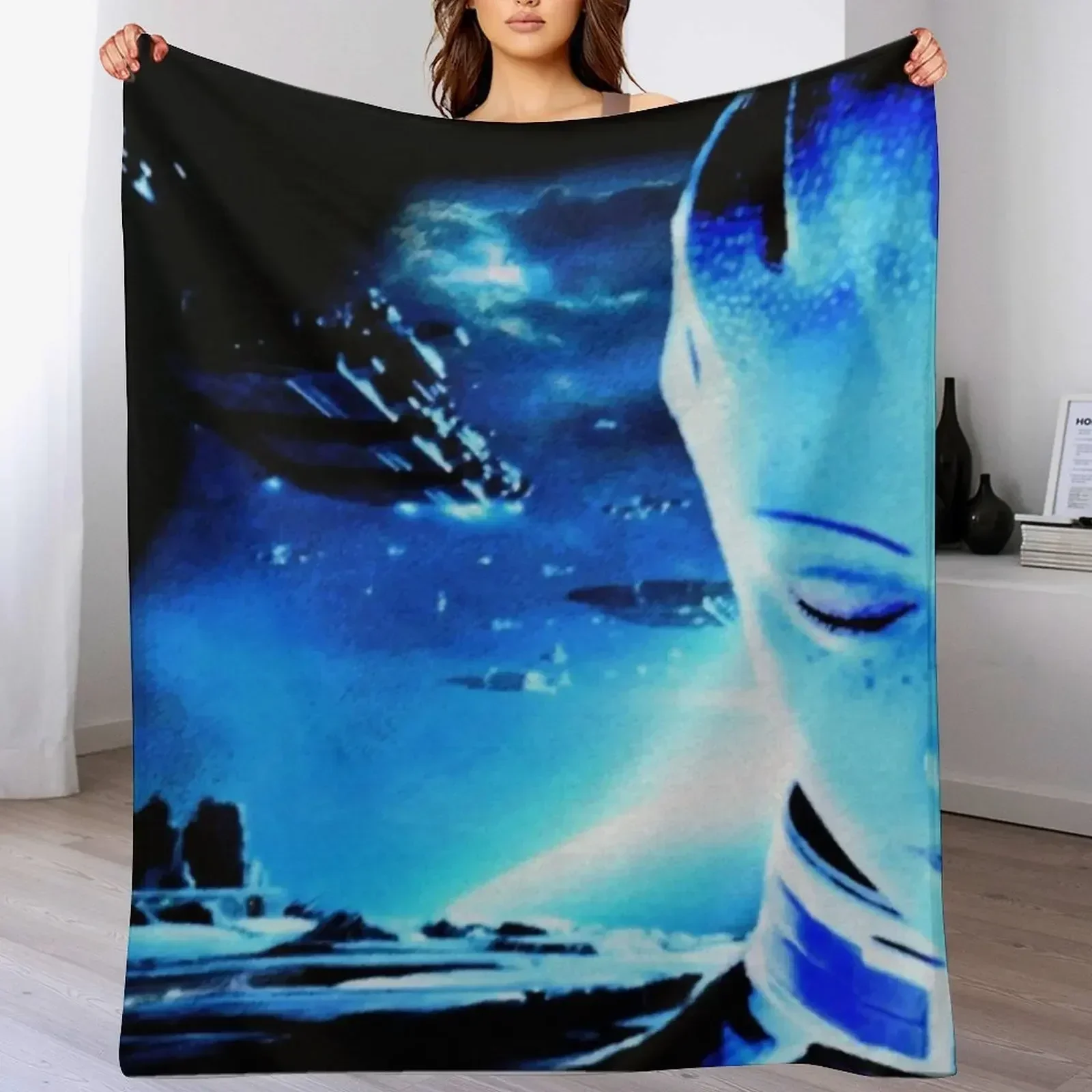 Mass Effect: Одеяло с цифровой росписью Liara T'Soni для младенцев роскошные брендовые