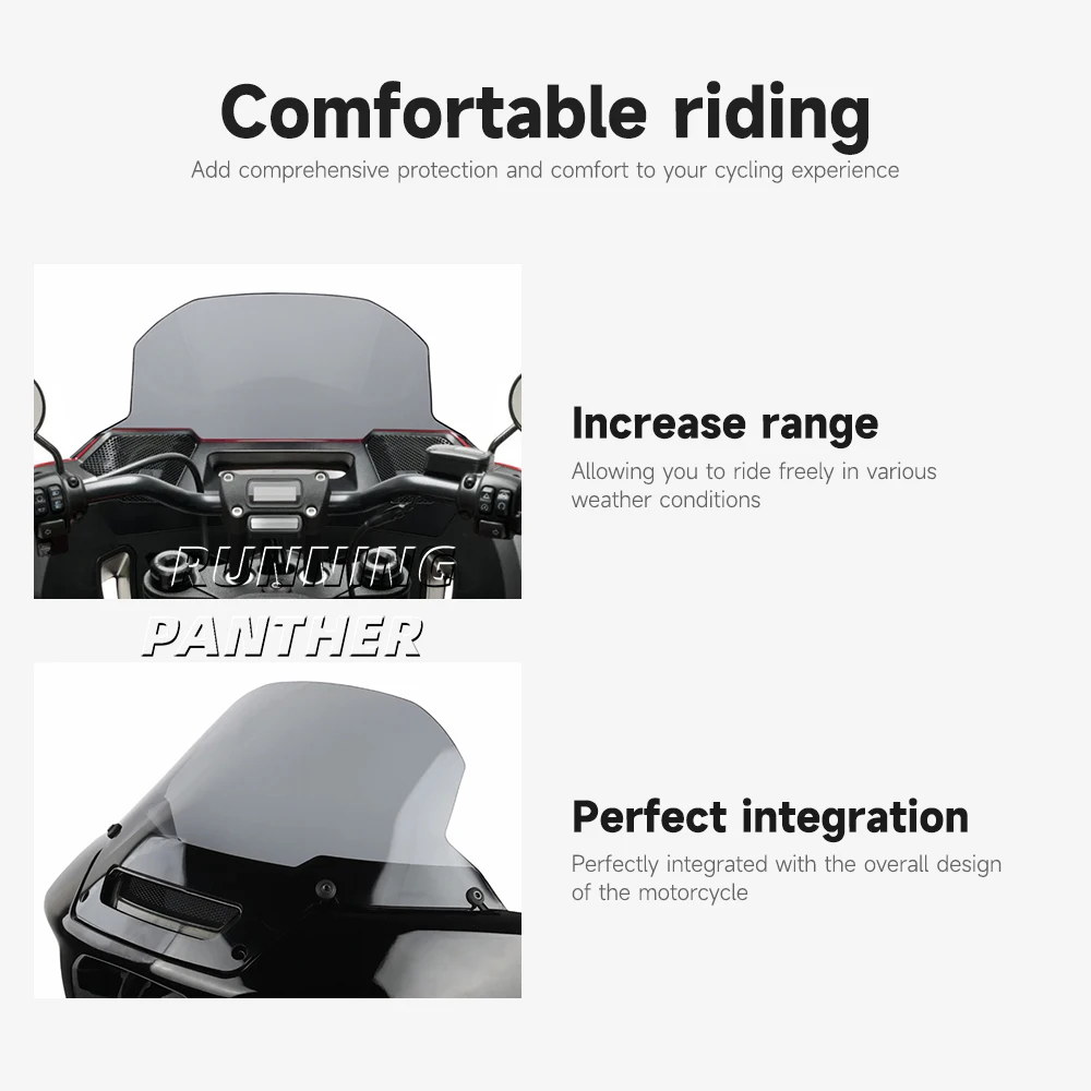 Лобовое стекло мотоцикла обтекатель ветрового стекла для Harley Softail Low Rider ST El Diablo