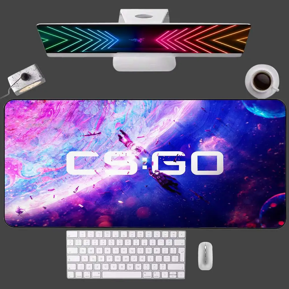

CSGO Large Mouse Pad Gamer Keyboard Mousepad Pc Computer Desk Mat Gaming Pad Mouse Mats for CS GO LOL 90x40 Gaming Accessories