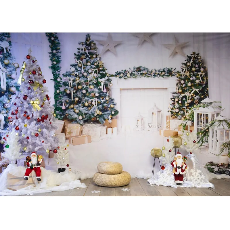 Фон для фотосъемки с изображением тропических пальм