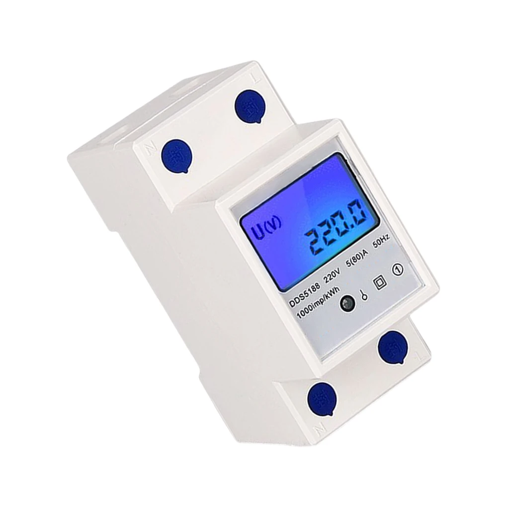 

Electric Meters Voltage Display Digital Display LCD Screen Simple Operation