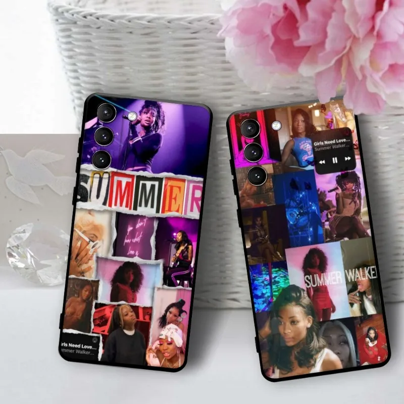 

Summer Walker Rapper Phone Case For Samsung Galaxy S20 S21 FE S22 S10 Ultra S9 S8 Samsung Note 20 10 Lite Phone Funda