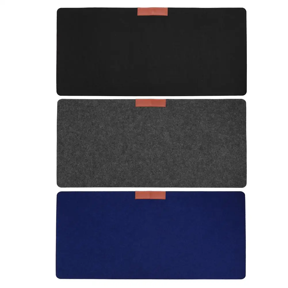 

700*330mm Desk Mat Modern Large Office Computer Table Keyboard Mouse Pad Wool Felt Laptop Cushion Desk Mat Gamer Mousepad Mat