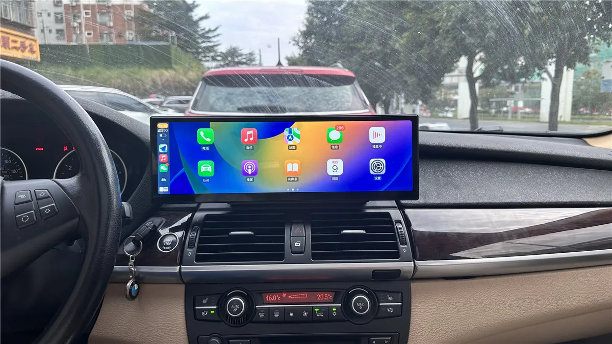 Автомобильный мультимедийный плеер 2560*720 14 9 дюймов Android 13 8 ядер для BMW X5 E70 X6 E71