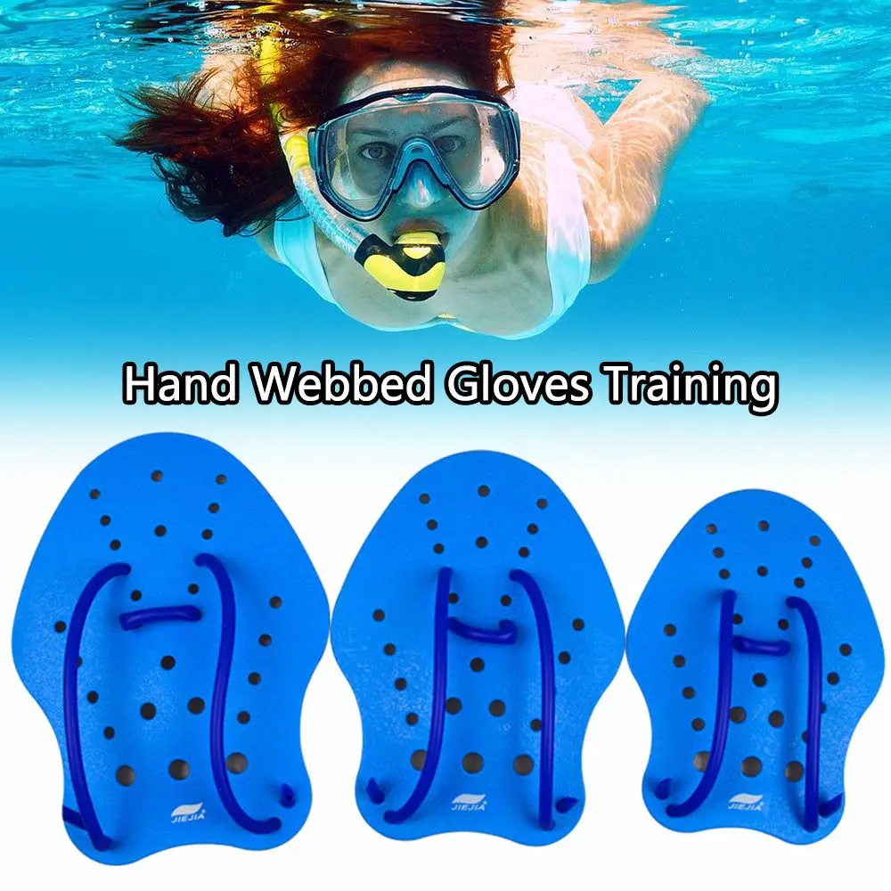 

Freestyle Water Sport Diving Gloves Hand Webbed Gloves Training Swimming Hand Paddles Fin Flipper Swimming Paddles