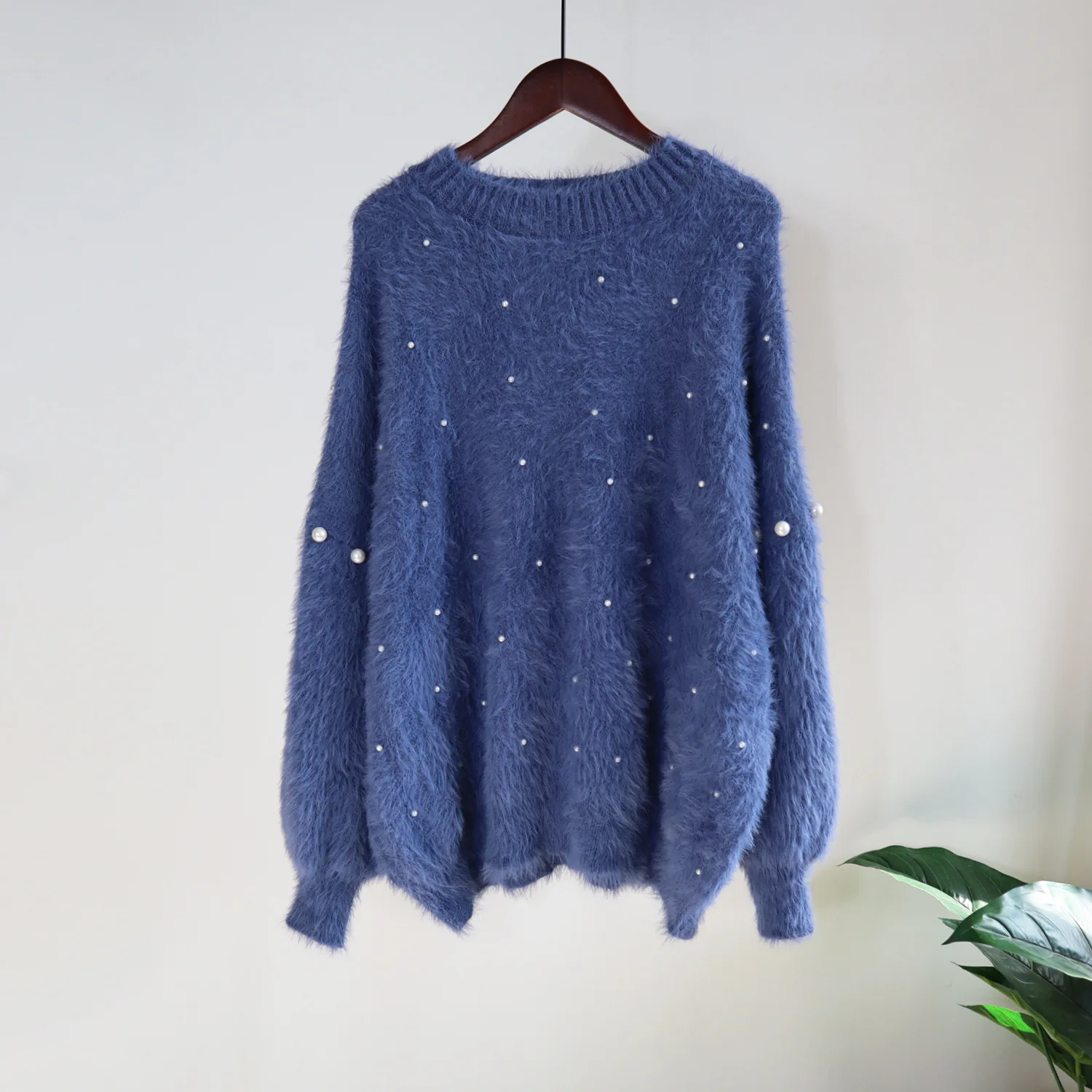 

Women's 2021 Winter New Pregnant Women's Loose Sweater Pullover Fashion White
