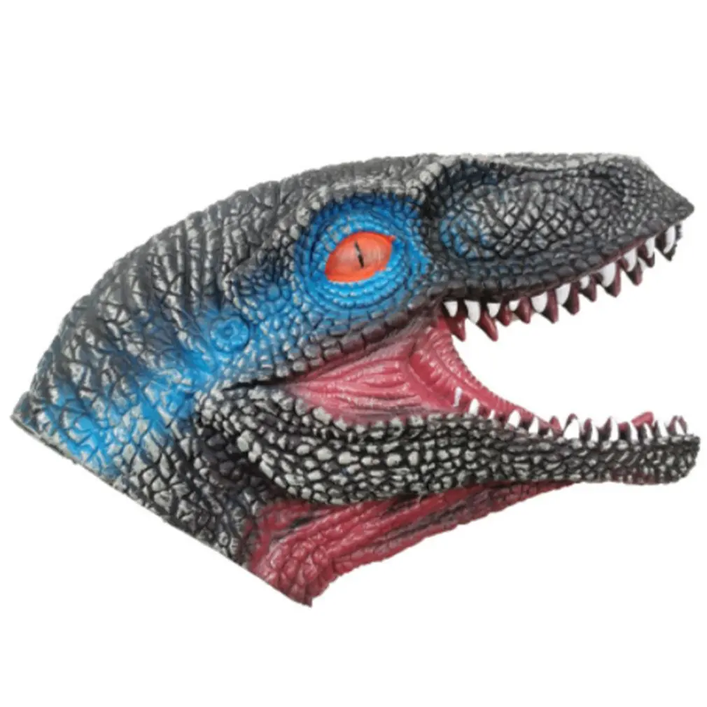 

Soft Dinosaur Hand Puppet Tyrannosaurus Rex Head Hand Puppet Figure Gloves Toys Children Role Play Gift