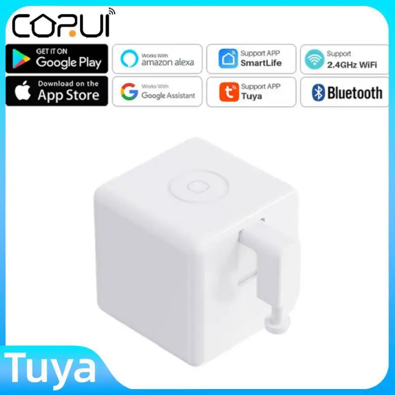 

CORUI Tuya Bluetooth Smart Fingerbot Plus Schakelaar Bot Knop Pusher Smart Home Voice Control Work With Alexa Google Assistent