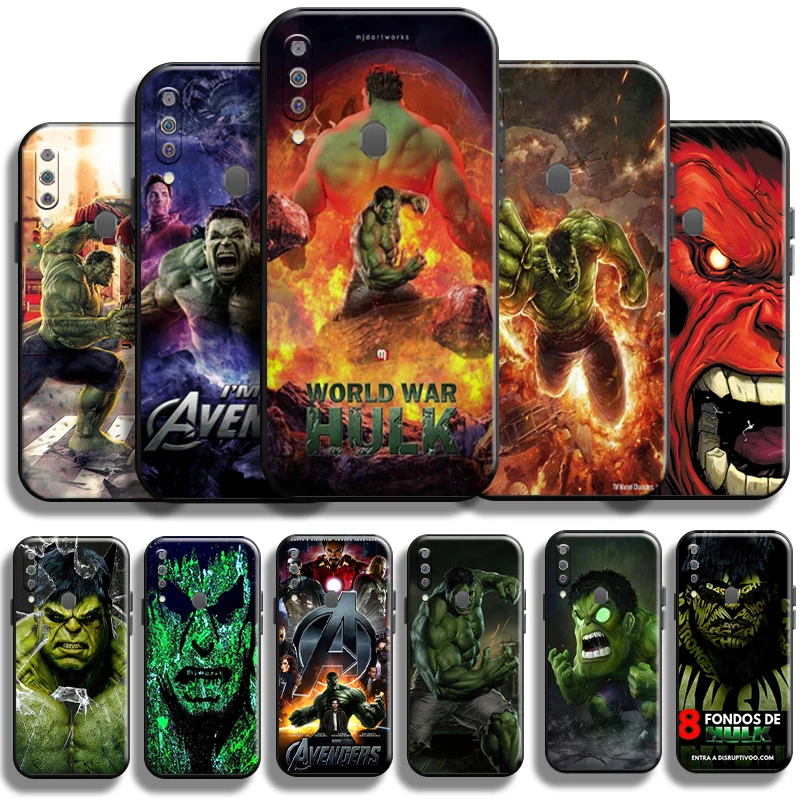 

Marvel Avengers Hulk Phone Case For Samsung Galaxy M30 M30S Cases Coque Black Back Funda Cover Carcasa Soft Shockproof
