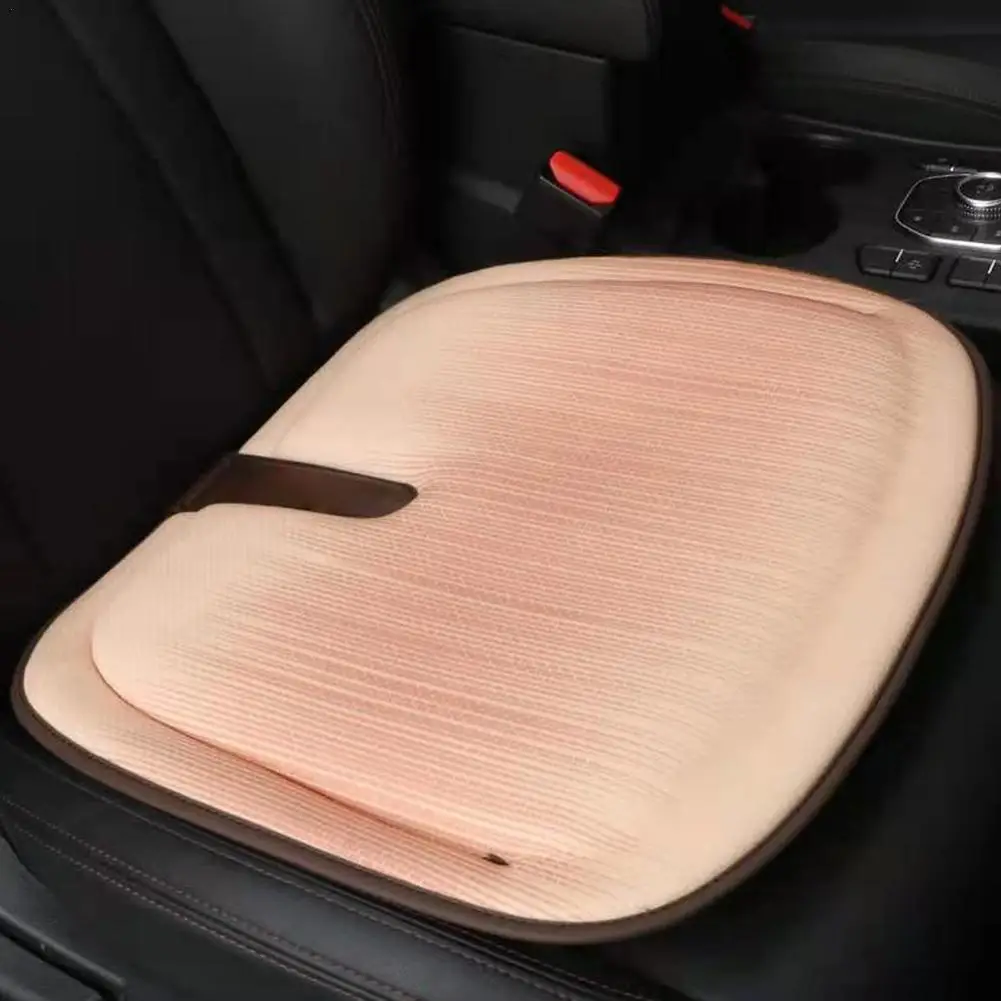 

Нескользящая подушка для автомобильного сиденья, мягкие дышащие аксессуары для интерьера автомобиля, протектор из волокна для переднего с...