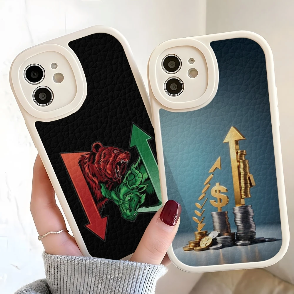 Чехол для телефона Trade Investment Forex Stock Market Iphone 16 15 14 13 12 Pro Max 11 Mini X Xr Xs 7 8 Puls из овечьей