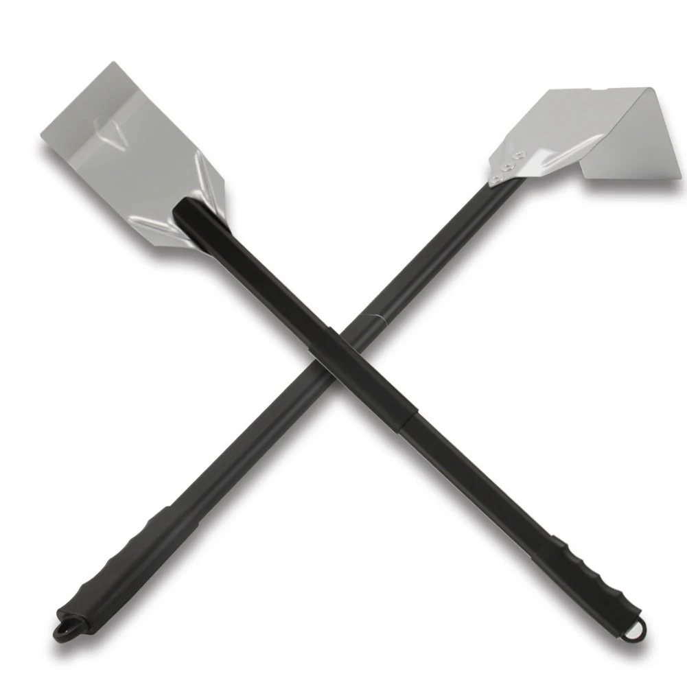

Ash Rake Pizza Oven Ash Hook Kitchen Tool Multi Purpose Pizza Oven Rake Pizza Spatula Ash Shovel BBQ Ash Tool Durable