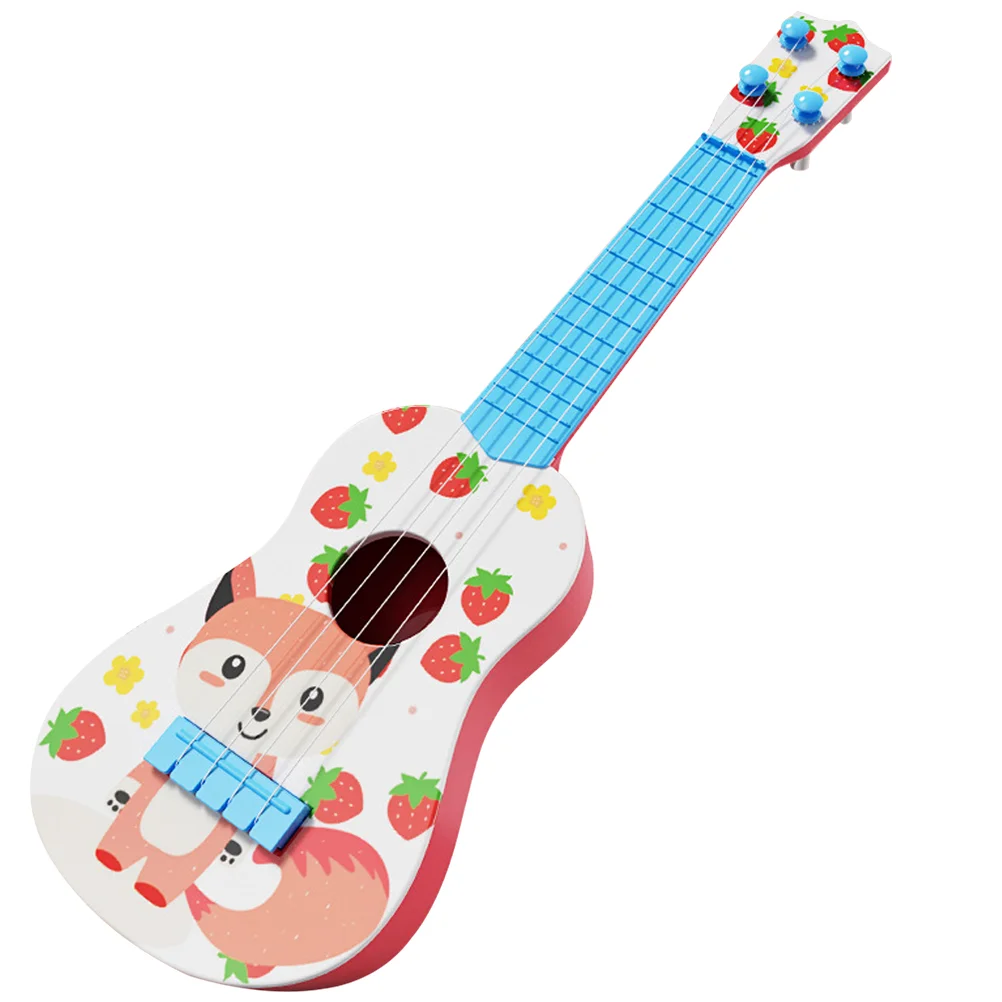 

Toddler Ukulele String Instrument Simulated Ukulele Children Plaything