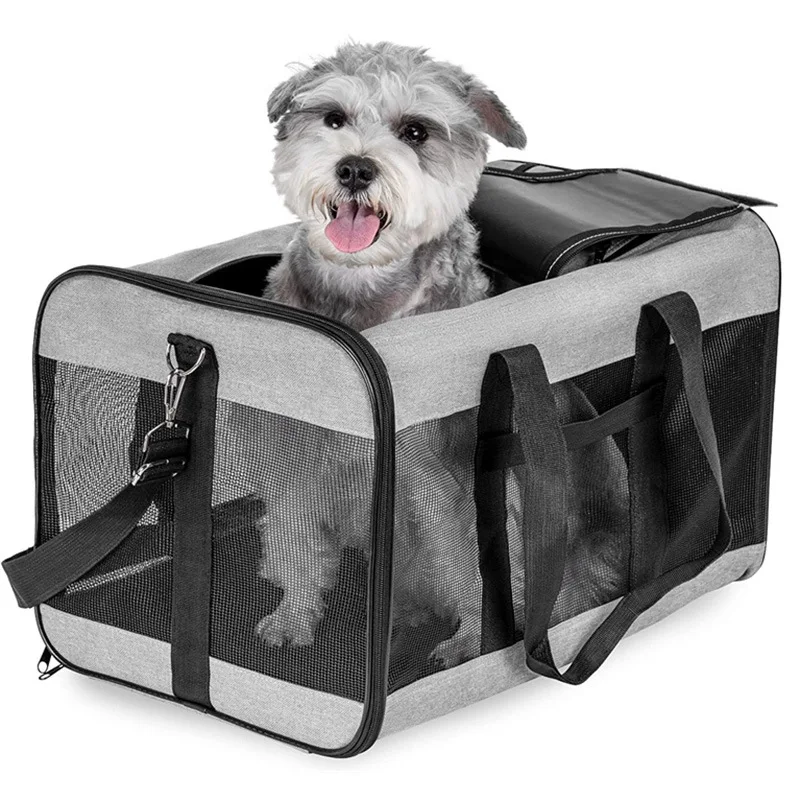 

Portable Cat Backpack Dog Carrier Oxford Foldable Cat Bags Breathable Handbag Dog Travel Bags for Small Dogs Cats Outing