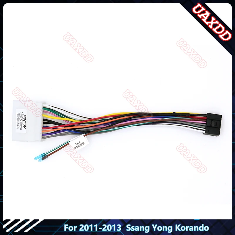 

Для 2011-2013 Ssang Yong Korando 9-дюймовый DVD CD радио Android жгут проводов экраны аксессуары навигация приборная панель кабели рамка canbus