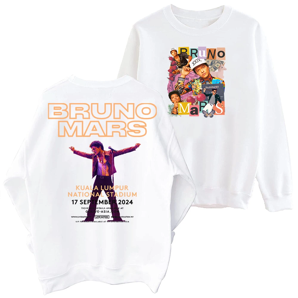 Толстовка с круглым вырезом и длинным рукавом в стиле Харадзюку