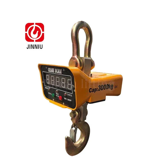 Jinniu Электронные промышленные подвесные весы 10-тонные крановые для взвешивания
