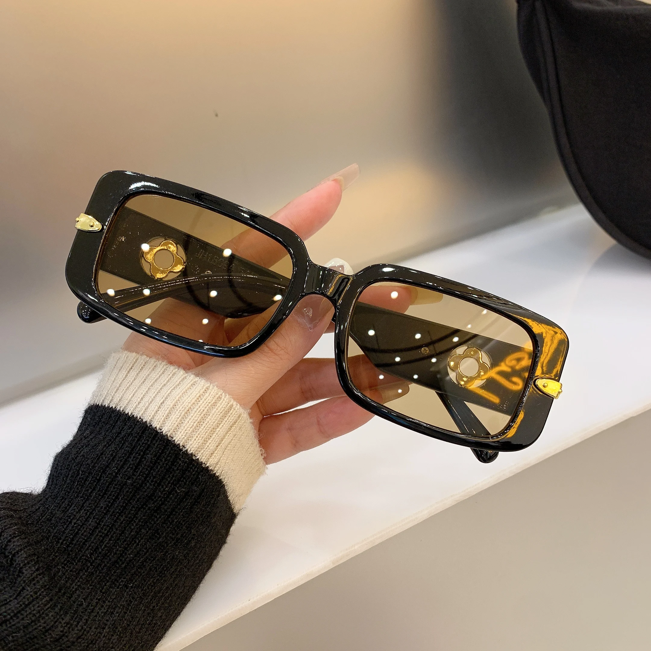 new hot fashion small square frame women lady sunglasses retro trendy popular eyewaer luxury brand designer vintage shades free global shipping