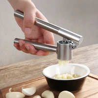 stainless steel garlic press crusher ginger chopper grinder vegetable nut crush multifunctional handheld kitchen gadgets