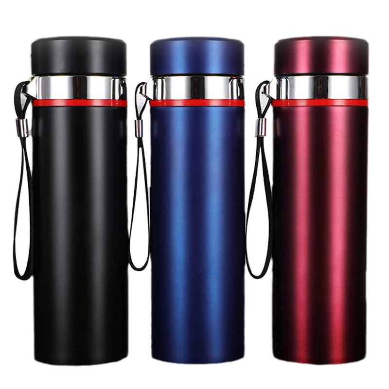 

NIEHAINA Thermal Bottle 500Ml Stainless Steel Vacuum Insulation Cup Portable Creative Water Cup Stainless Steel Water Bottle