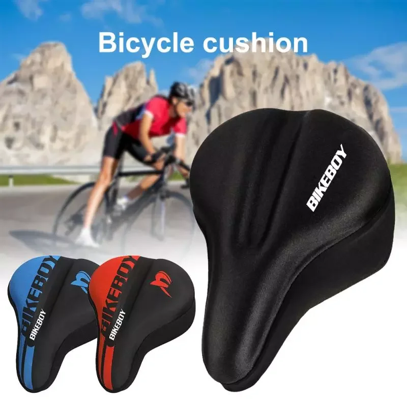 

Saddle Cover 3D Soft Silicone Bike Seat Cover Cycling Seat Cushion Cycling Saddle For Bicycle Bike Accessories Dropship