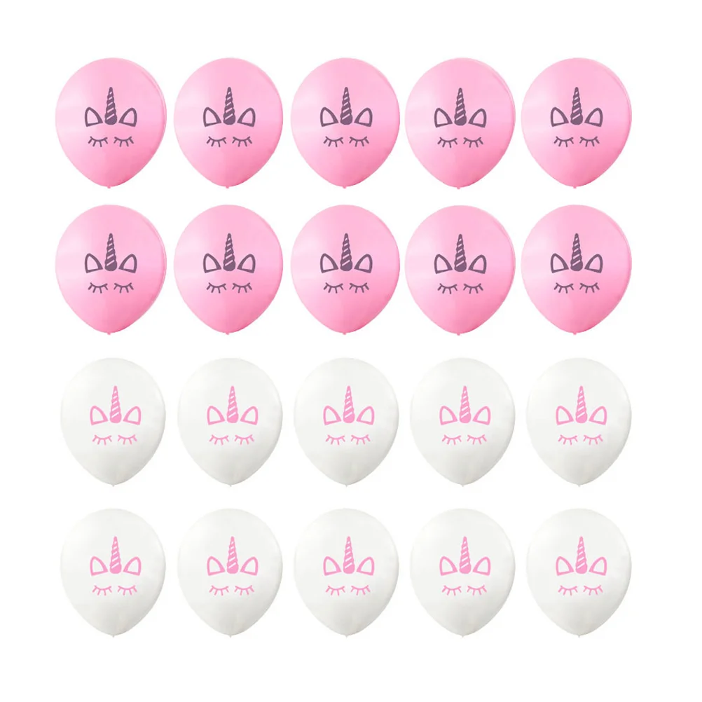 50 шт. 10-дюймовые воздушные шары с единорогом латексные резиновые сувениры для дня