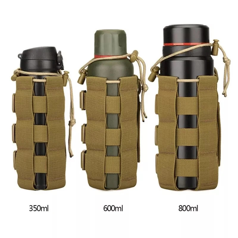 Тактическая сумка для бутылки с водой Molle держатель регулируемая чайника