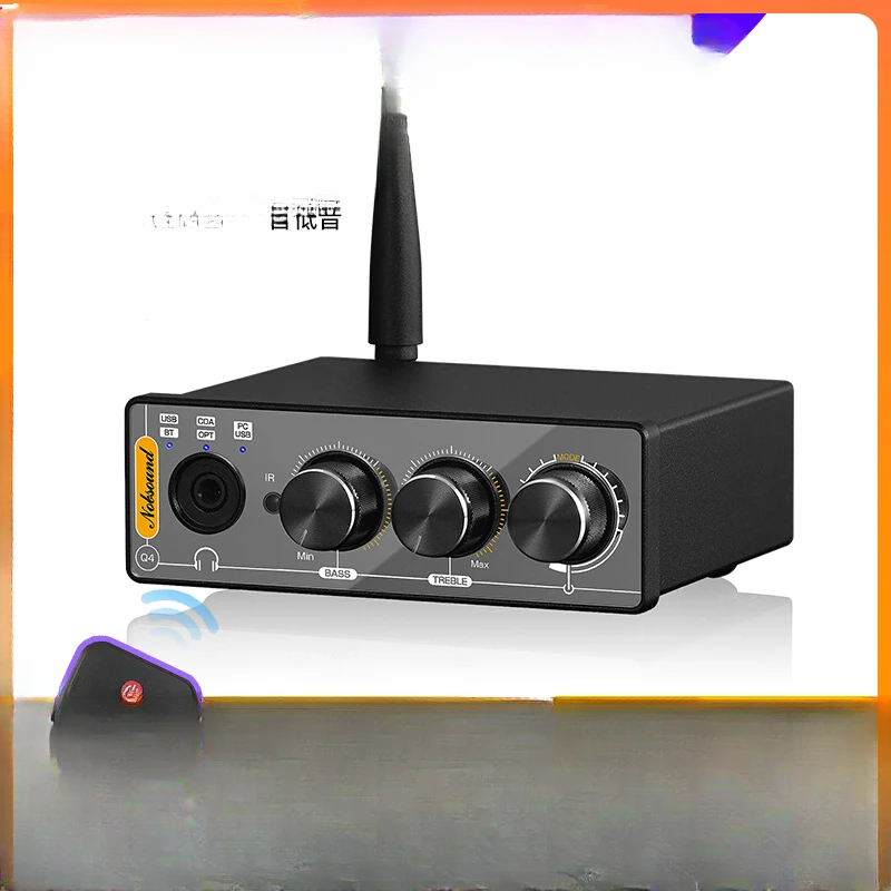 

Mini Bluetooth Receiver USB Decoder Supports Fiber Coaxial Input Ear Amplifier External Computer Sound Card