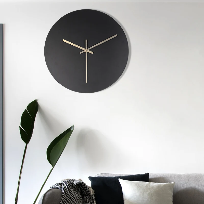 

Mechanism Large Wall Clock Silent Modern Design Home Decorating Items Clocks Unusual Orologio Da Parete Living Room Furniture