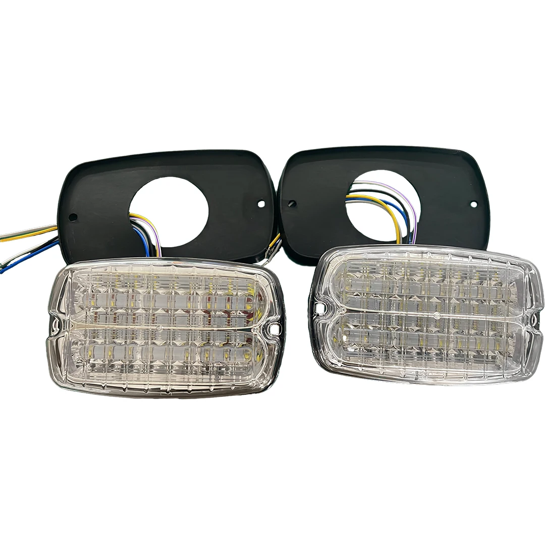 Светодиодный стробоскоп Jinzheng M18 6x4 дюйма, двухцветный, 12VDC24VDC, с сертификатом CE, новый, для скорой помощи, квадроциклов и грузовиков, в наличии. (art.: 3920dc3dcd939) - 3920dc3dcd939
