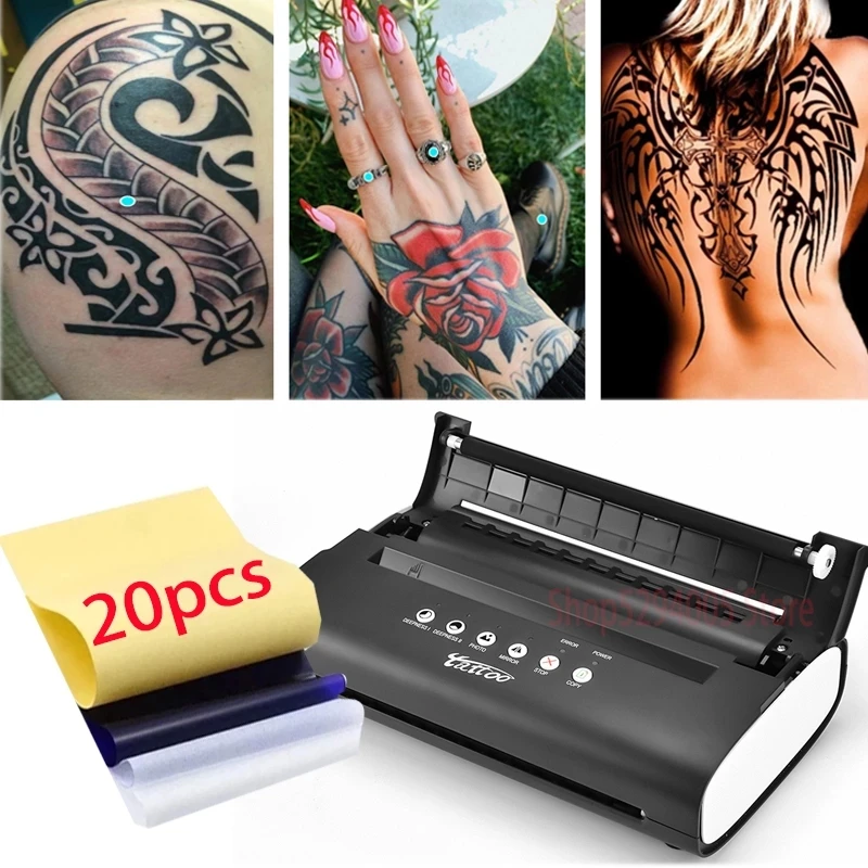 

Thermal Printer Tattoo Thermal Tattoo Printer Tattoo Transfer Stencil Machine for Tattoo Drawing Printing Copier Tattoo Transfer